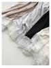 Women's Girly V-Neck Pajama Set with Built-in Bra - Casual, Comfortable, Short Sleeve Summer Home Wear, Loose Two-Piece
