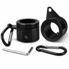 1pair/2pairs Flag Mounting Rings Prevents Tangling Flagpoles Rotating Rings