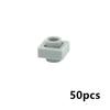 MOC Technical Bracket Bricks 1x2 1x1 Inverted Display Holder Building Blocks Compatible 36840