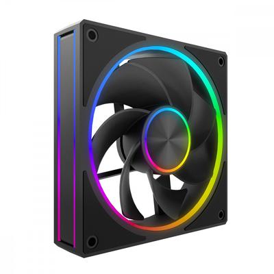 Fan VOLCANO LOOP REVERSE ARGB 120 Black