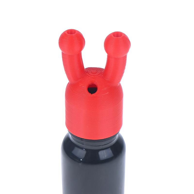 Auslaufsicherer Aroma Ätherisches Öl Inhalator Mini Ätherisches Öl und Parfüm Inhalator Spenderflasche Roter Verschluss Ätherisches Öl Inhalator