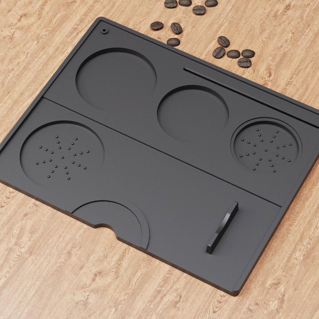 Silicone Coffee Tamper Mat Food Grade Silicone Coffee Pressing Powder Mat Non-slip Bar Corner Mat Silicone Material