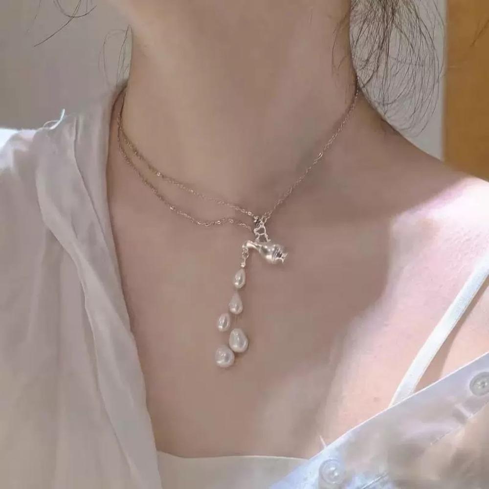 Super Fairy Bow Necklace, Light Luxury Temperament, Exquisite Niche Design, Simple and Versatile Necklace
