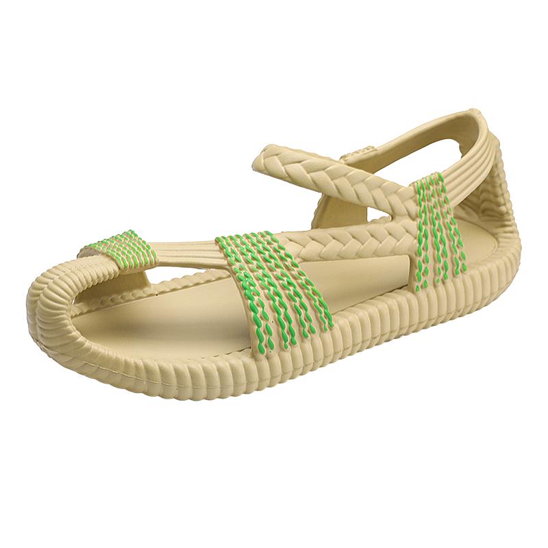 

Модный дизайнер новые мужские повседневные спортивные сандалии Удобные модные нескользящие уличные пляжные шлепанцы Домашняя мужская обувь лето 38-39