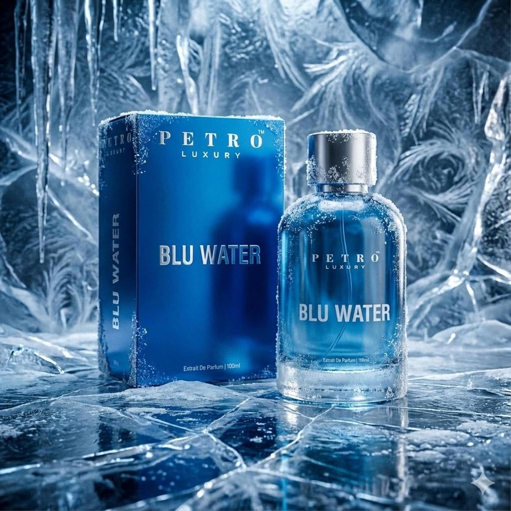 Petro Luxury Blu Water Parfum Longue Durée pour Homme 100ml |