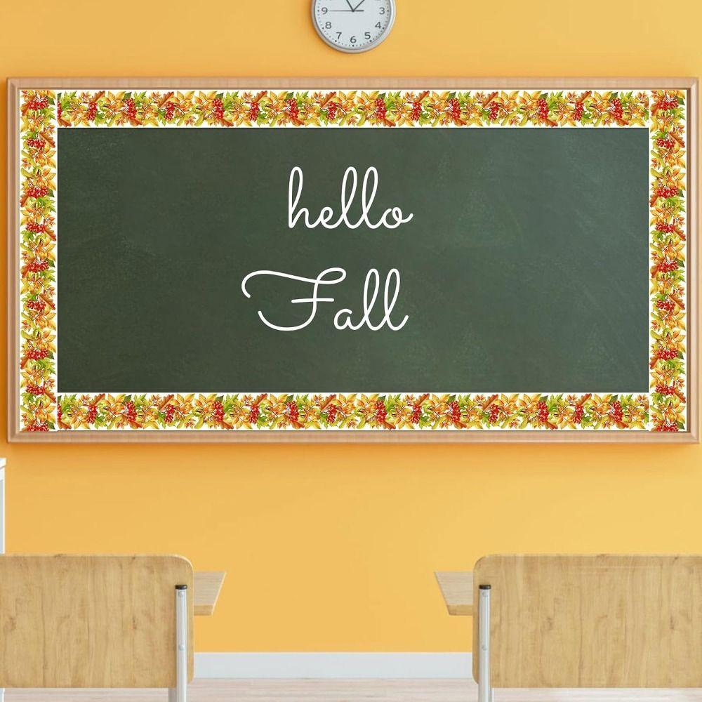 Woodland Theme Bulletin Board Border Decorative Wall Stickers  Bulletin Board Decorating