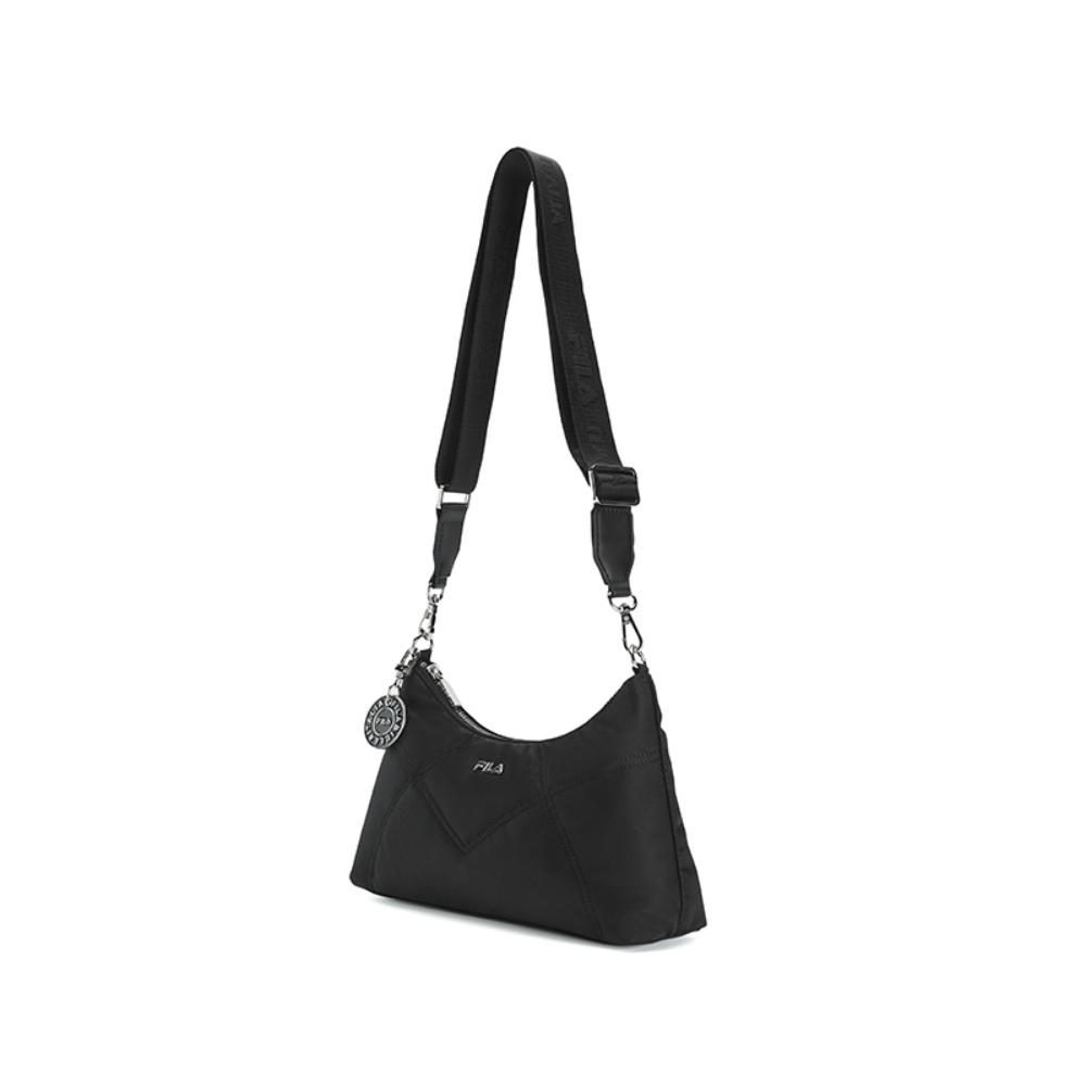 New FILA HERITAGE Fabric Crossbody Bags Women's Jet Black F13W548163FBK