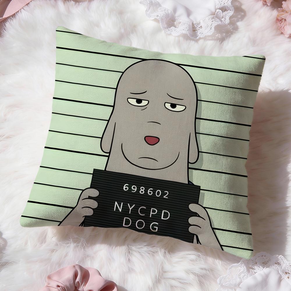 funny cartoon Robot Dreams Cushion Cover Premium Comfort Reversible Pillow Cove -Two in One Design for Any Room & Car Interior
