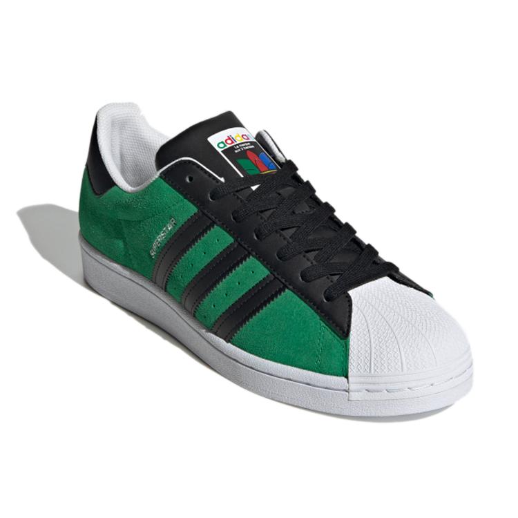 Adidas Superstar 'Green Core Black' FW7844