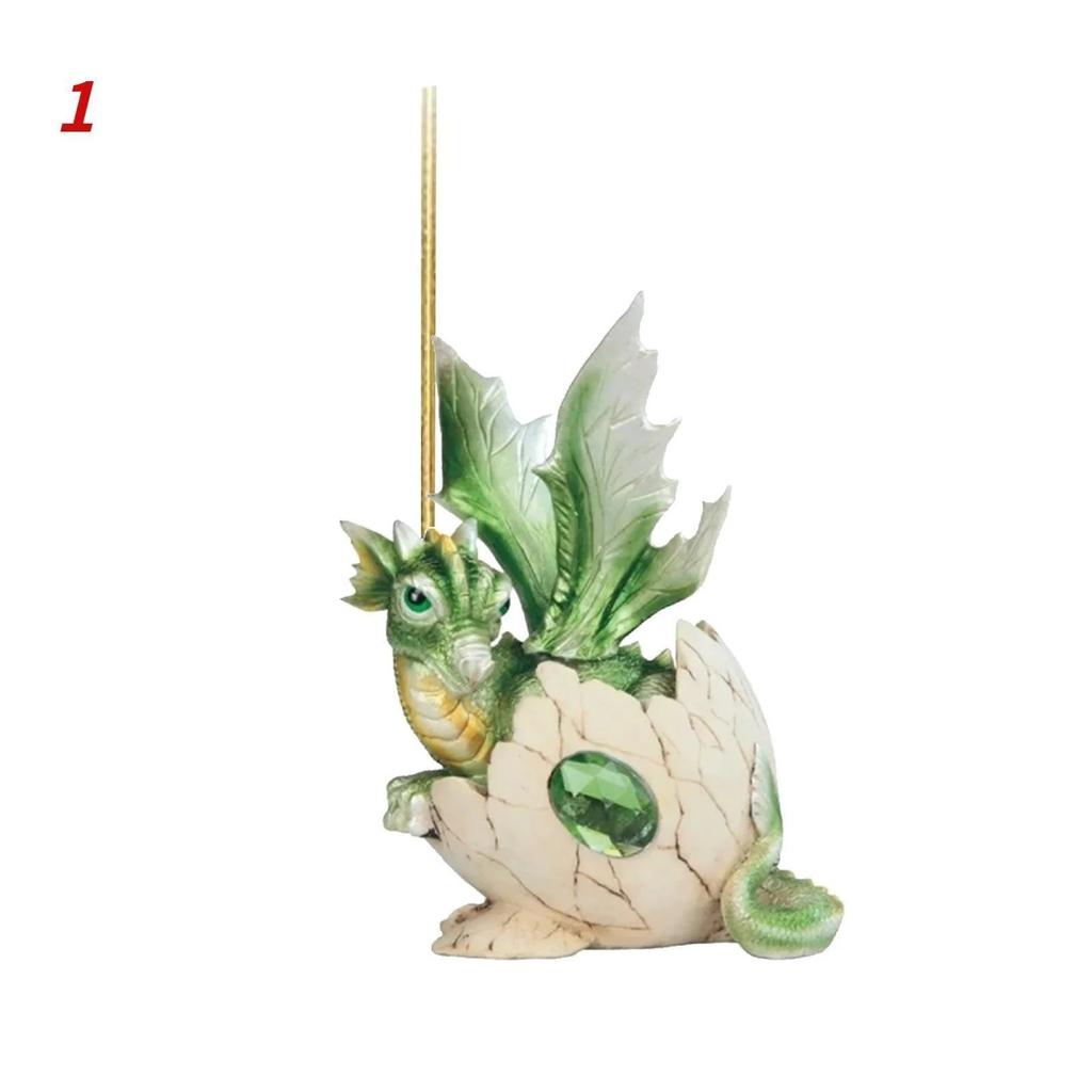 Acrylic Christmas Cute Dragon Baby Hanging Tree Ornaments Decorations Home Christmas Tree Decor Gifts Christmas Tree Ornament