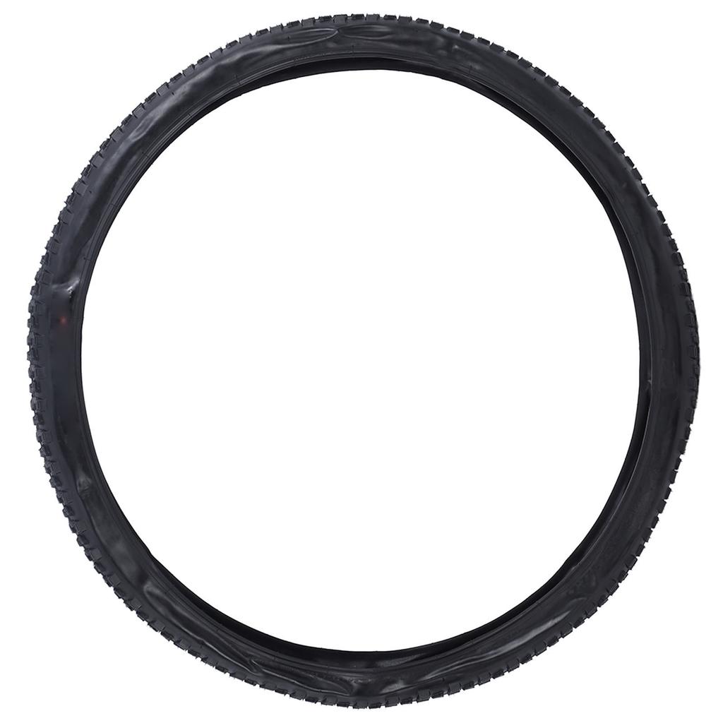 27.5x2.20 Bike Outer Tire Rubber Anti Slip Mountain Road Bike Folding Tire Replacement for Cycling Black
