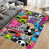 Colorful Cartoon Music Pattern suitable as a non-slip mat for the living room or bedroom sofa