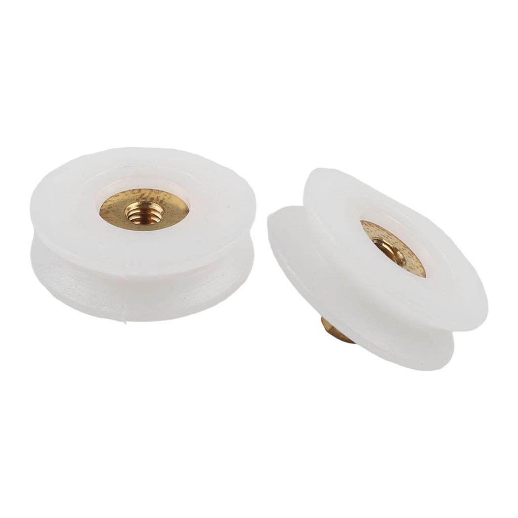 Kompatible Duschteile Ersatz-Rädchen Perfekt für DIY-Projekte Einfache Montage Duschrollen Rolle