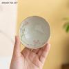 Underglaze colored ceramic hand-painted osmanthus master cup Pu erh tea cup for home use Chinese men and women pair cup souvenir