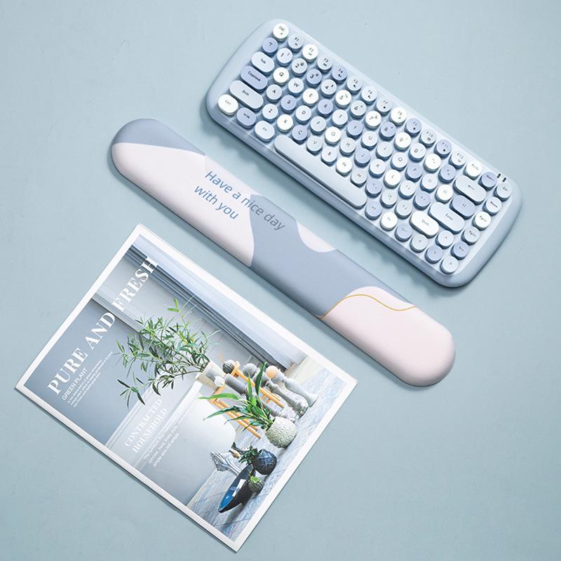 Handgelenkschutz für Mädchen, Mauspad und Tastaturunterstützung für Gaming und Büro