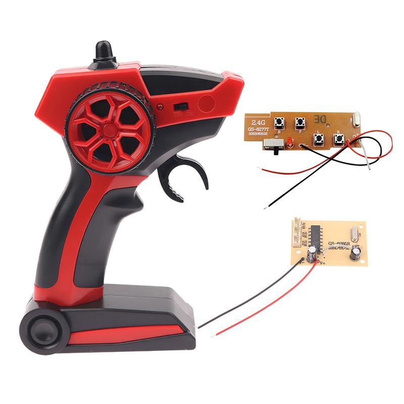 1 Set 2.4G 4Ch Remote Control Transmitter And Receiver Module Accessories Replacement For Ship Tank Boats Model Rc Hobby Car
