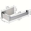 High Quality 304 Stainless Steel Roll Paper Holder Nail-free Toilet Tissue Kitchen Towel Roll Dispenser Bathroom Accessories