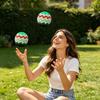 Handmade Crochet Footbags Yarn Multicolored Kids Adults Hacky Sack Knitted Throwing Beanbag Juggling