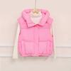 Cotton vest women's short autumn and winter new hooded vest outer wear versatile loose thickened thermal vest jacket