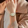 LIGE Fashion Women Watch Simple Elegant All-Steel Automatic Date Waterproof Women's Quartz Watch