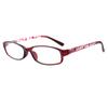 Men's and women's Trendy Print Metal Hinge Design Prescription Eyeglasses Clear And Durable Decorative Reading Eyeglasses