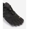 24W4001 KMD EVO Black Japanese Shoe Size [Vibram FiveFingers] - - - Women's (Black, Measurements, Adult, Numbers, 22.5 Cm)
