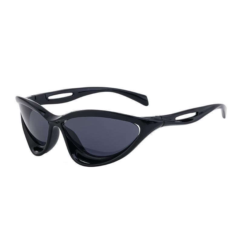 

JYL TS Женские спортивные солнцезащитные очки для улицы - Кошачий глаз, защита от УФ, для велоспорта GL-LH195 c-2471 легкие thulian розовый