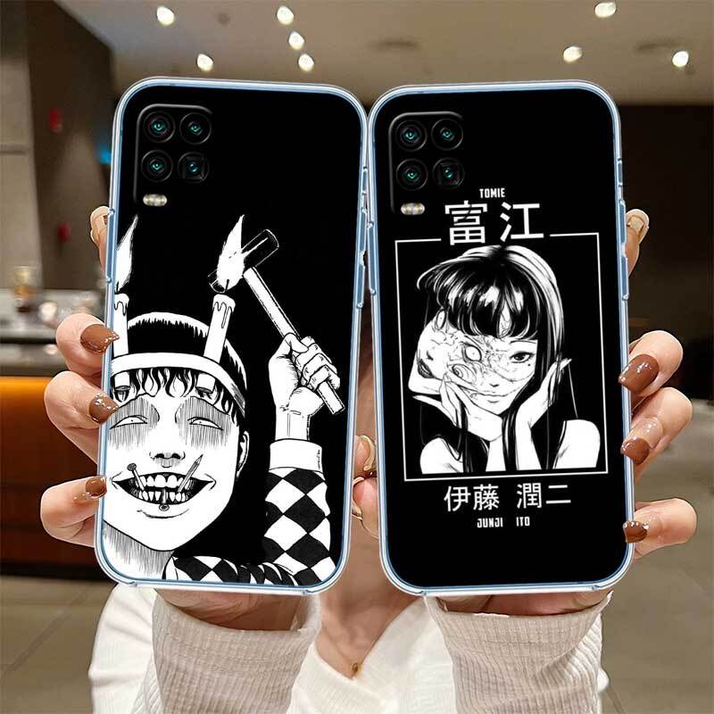 Junji Ito Tomie Phone Case for Motorola G14 G15 G24 G30 G31 G32 G34 G41 G42 G51 G52 G50 G60S G60 G62 G72 G71 G73 G84 G85 G200 E32