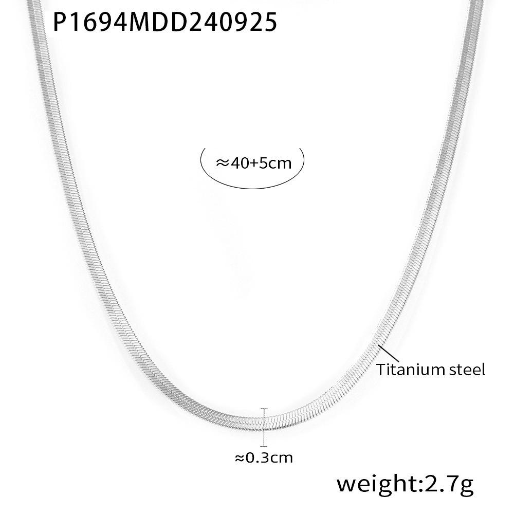 Qiong Yao Heart Zircon Clavicle Chain Bracelet - Light Luxury, Simple Women s Set
