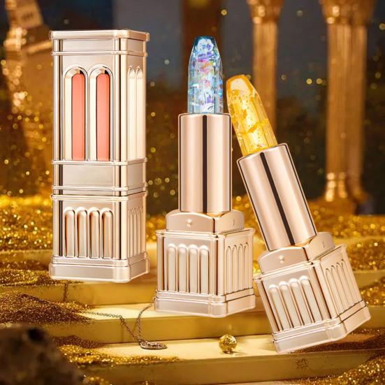 3.8G Color Changing Lipstick for Women, Hydrating Moisturizing Skin-Adaptive Lip Balm, Long-Lasting Waterproof PH Adjusting Clear Lip Gloss