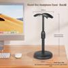 Multi-functional Desktop Headset Stand with Phone Holder - Wired & Wireless Support