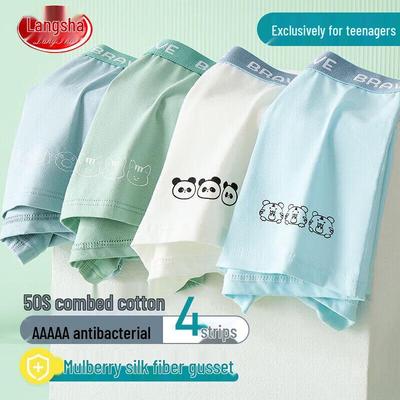 Boys' 5A Antibacterial Boxer Briefs 4-Pack