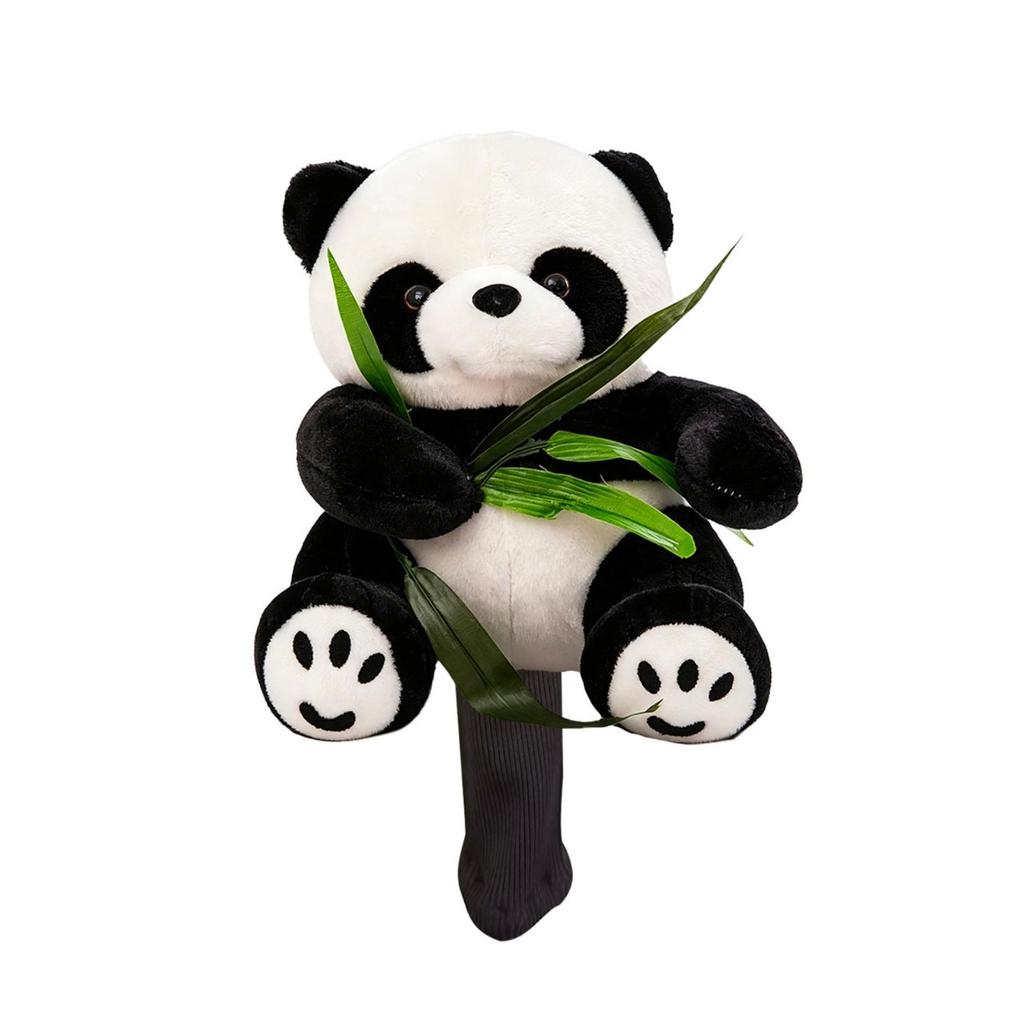 Süßes Panda Golfschlägerhaube Weich mit Schützender Socke Sicher