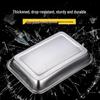 Meichuyi Stainless Steel Rectangular BBQ & Roasting Trays