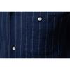 2026 Summer High-Quality Cotton Cuban Collar Vertical Stripe Shirt for Men, Business Casual Men's Short Sleeve Shirt