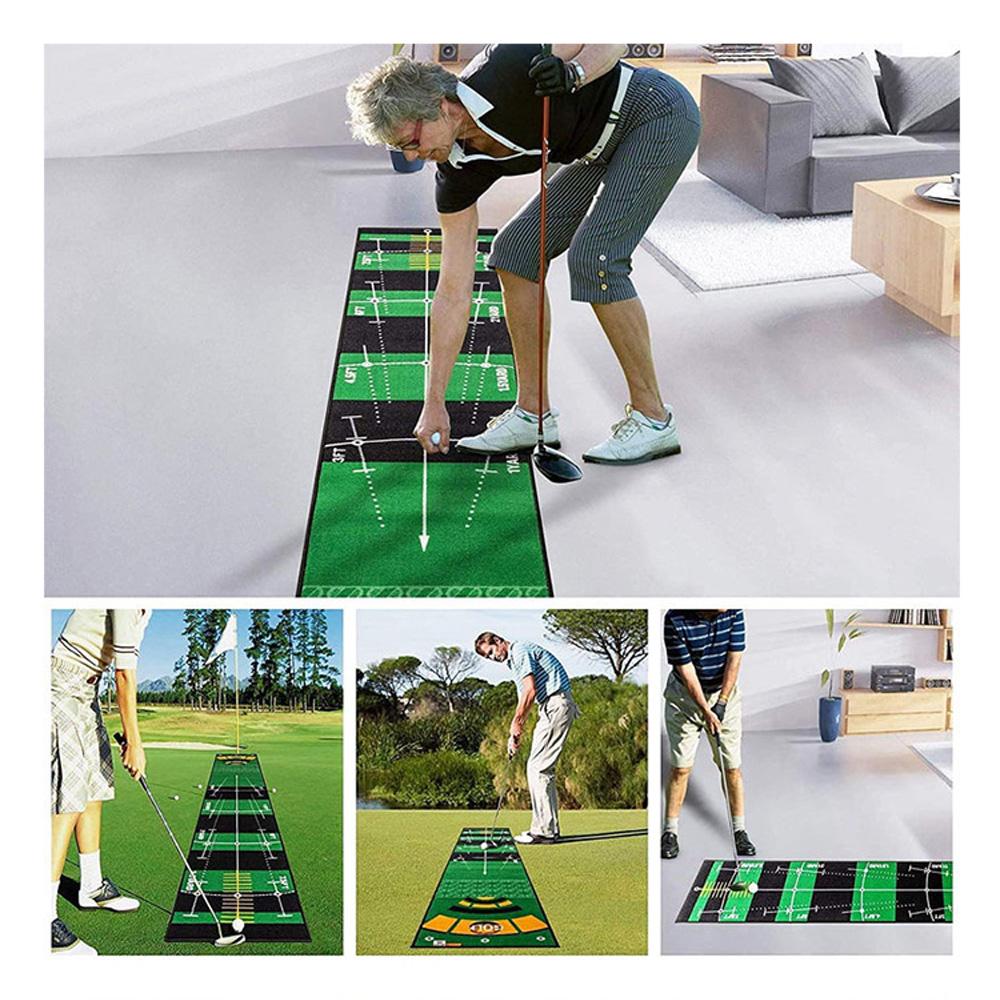 Anti-slip Golf Training Mat 50x300cm Golf Putting Green Mat for Home Office