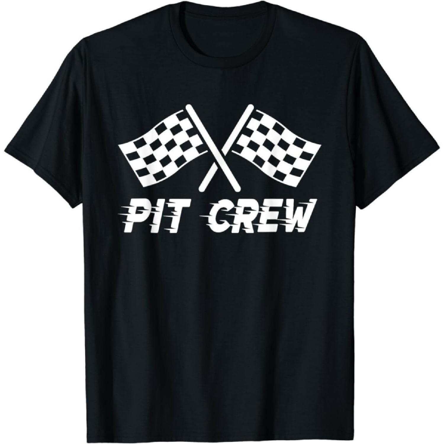 

EYDE Pit Crew Costume for Race Car Parties T-Shirt XXXXXL різнокольоровий