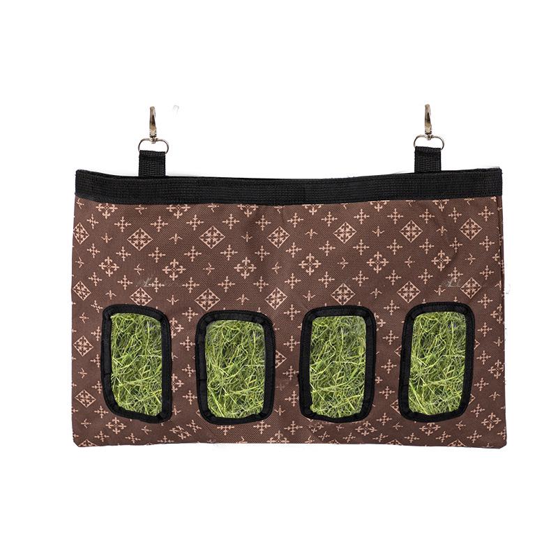 Large Capacity Hanging Hay Bag for Small Pets - Rabbit, Guinea Pig, Chinchilla Feeder