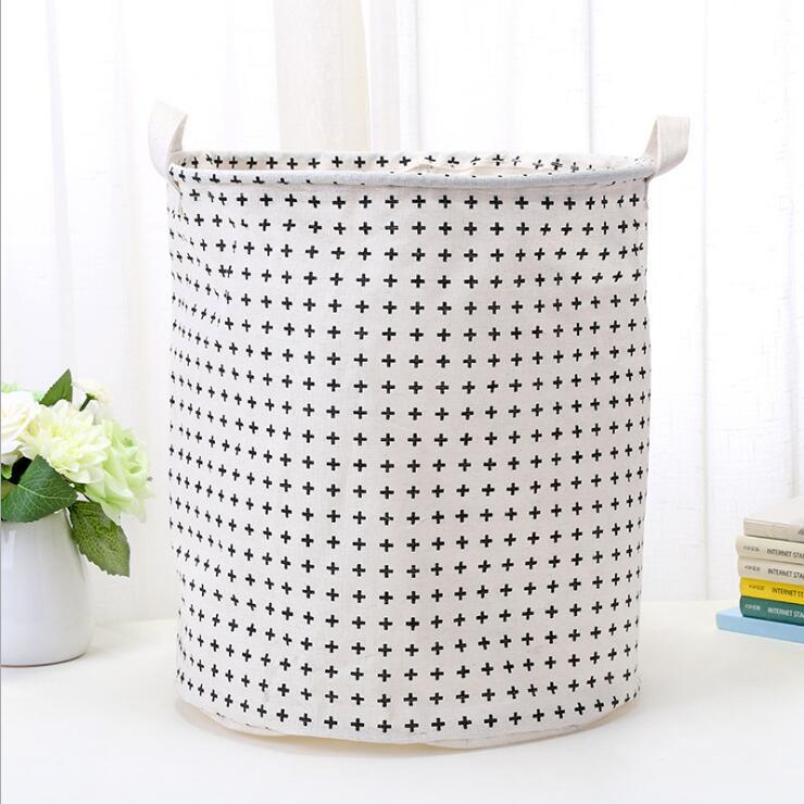 Foldable Laundry and Toy Storage Basket