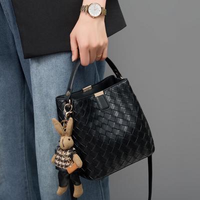 Bags Women'S Bucket Bags Women'S Leather Women'S Bags Large Capacity Woven Bags Crossbody Bags Handbags Tide