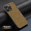 Minimalist pixel fashion mc monster Phone Case For iPhone 16 15 14 13 12 11 Plus Pro Max  High-end Luxury Magsafe Sheepskin