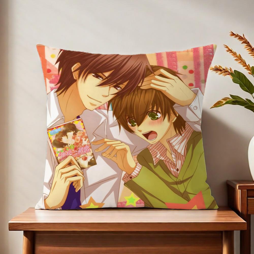 S-sekai-ichi H-hatsukoi cushion cover For Pillow Printing Sofa Decoration Home Car Room Coffee Shop Office Nordic Simplicity