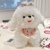 Scarf Dog Plush Toy Long Haired Dog Doll Children Girls Gifts Home Accessories
