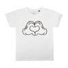 Disney Childrens/Kids Mickey Mouse Love Hands T-Shirt