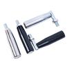 Hinged Foldable Bakelite Machine Tool Handwheel Handle with Chrome-Plated Iron, M6/M8/M10/M12