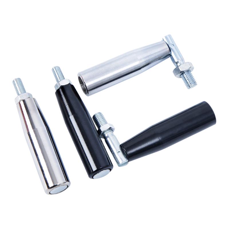 Hinged Foldable Bakelite Machine Tool Handwheel Handle with Chrome-Plated Iron, M6/M8/M10/M12