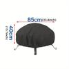 Windproof Patio Firepit Cover Waterproof Gas Firepit Cover NEW Fire Pit Cover  Outdoor