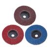 3/6 Pcs/Set Pneumatic Angle Grinder Flap Discs Sanding Disc 3inch 80 Grits Abrasive Tool Polishing Disc for Wood Cutting