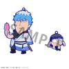 Gintama X Okawa Bukubu Gintama Rubber Mascot 90mm PVC Rubber Mascot with Ball Chain Oshanti [Resale] (BOX) Approx.