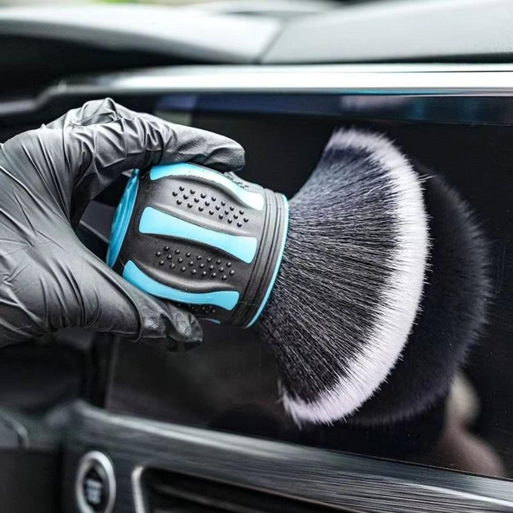 Reusable Design Car Detailing Brushes Soft Bristles Air Vent Dust Cleaner  Keyboards Cleaning